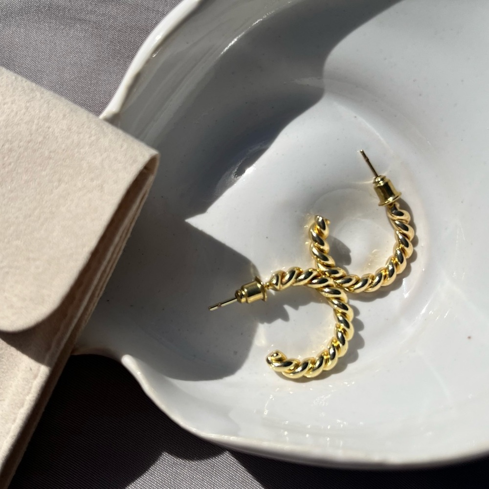 Bohemian Twist “Lilly” Hoops